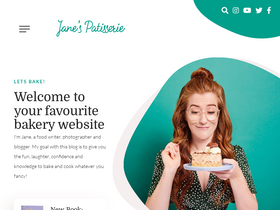 'janespatisserie.com' screenshot