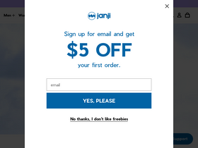 'janji.com' screenshot