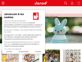 'janod.com' screenshot