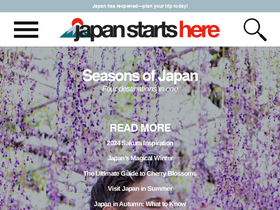 'japanstartshere.com' screenshot