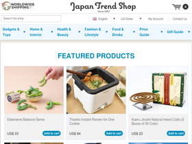 'japantrendshop.com' screenshot
