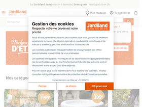 'jardiland.com' screenshot