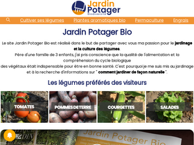 'jardin-potager-bio.fr' screenshot