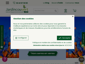 'jardincouvert.com' screenshot