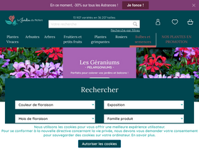 'jardindupicvert.com' screenshot