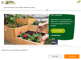 'jardinetsaisons.fr' screenshot