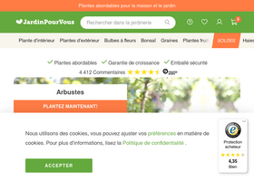 'jardinpourvous.com' screenshot