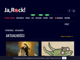 'jarock.pl' screenshot
