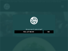 'jarscannabis.com' screenshot
