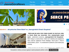 'jasnagora.com' screenshot