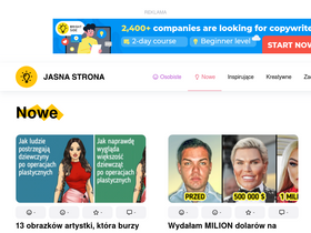 'jasnastrona.com' screenshot