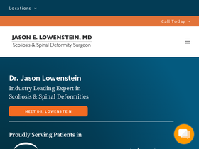 'jasonlowensteinmd.com' screenshot