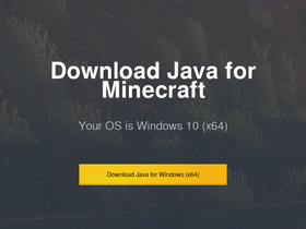 'java-for-minecraft.com' screenshot
