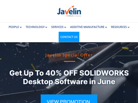 'javelin-tech.com' screenshot