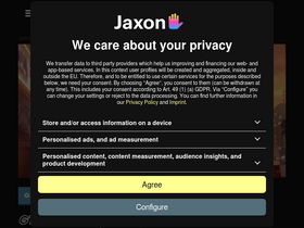 'jaxon.gg' screenshot