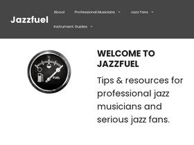 'jazzfuel.com' screenshot