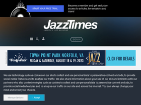'jazztimes.com' screenshot
