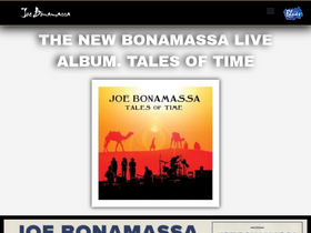 'jbonamassa.com' screenshot
