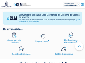 'jccm.es' screenshot