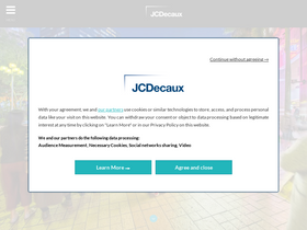 'jcdecaux.com' screenshot