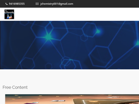'jchemistry.online' screenshot