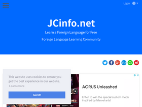 'jcinfo.net' screenshot