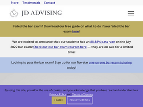 'jdadvising.com' screenshot