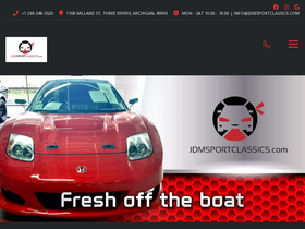 'jdmsportclassics.com' screenshot
