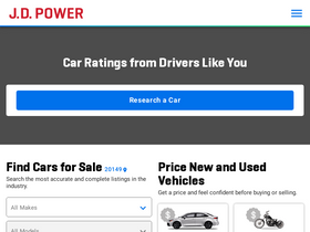 'jdpower.com' screenshot