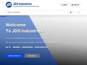 'jdsindustries.com' screenshot