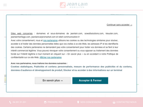 'jeanlain.com' screenshot