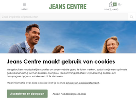 'jeanscentre.nl' screenshot