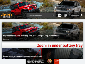 'jeepgarage.org' screenshot