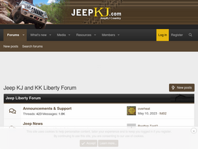 'jeepkj.com' screenshot