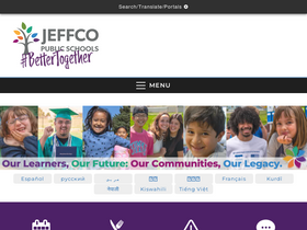 'jeffcopublicschools.org' screenshot