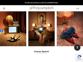 'jeffreycampbellshoes.com' screenshot