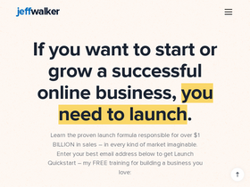 'jeffwalker.com' screenshot