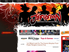 'jefusion.com' screenshot