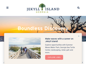 'jekyllisland.com' screenshot