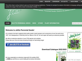 'jelitto.com' screenshot