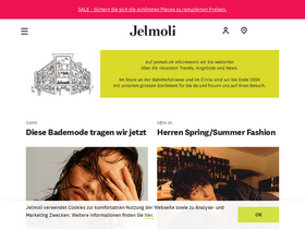 'jelmoli.ch' screenshot