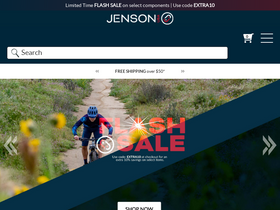 'jensonusa.com' screenshot