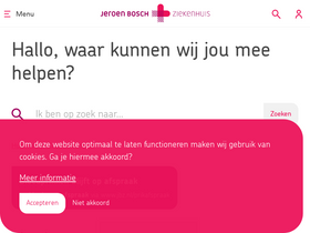 'jeroenboschziekenhuis.nl' screenshot