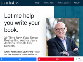 'jerryjenkins.com' screenshot