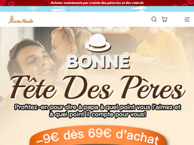 'jessemade.fr' screenshot