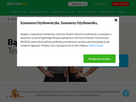 'jestemfit.pl' screenshot
