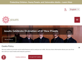 'jesuits.org' screenshot