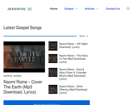 'jesusful.com' screenshot
