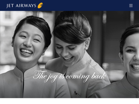 'jetairways.com' screenshot