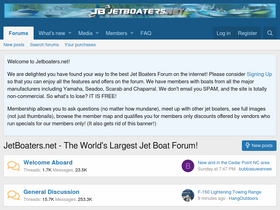 'jetboaters.net' screenshot